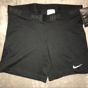 NWT! Black Nike BaseLayer Training Shorts